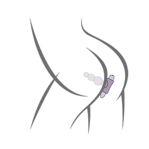 Petite Sensations Bubbles Anal Plug Vibrator Black – Rocks Off
