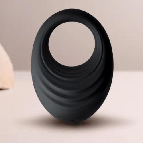 Spire Black Vibrating Penis Ring – Rocks Off