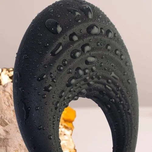 Spire Black Vibrating Penis Ring – Rocks Off