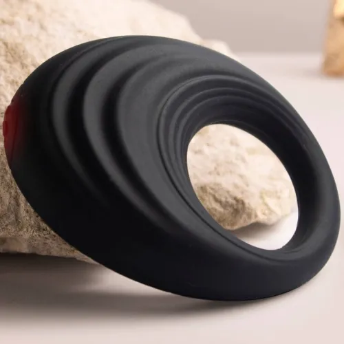 Spire Black Vibrating Penis Ring – Rocks Off