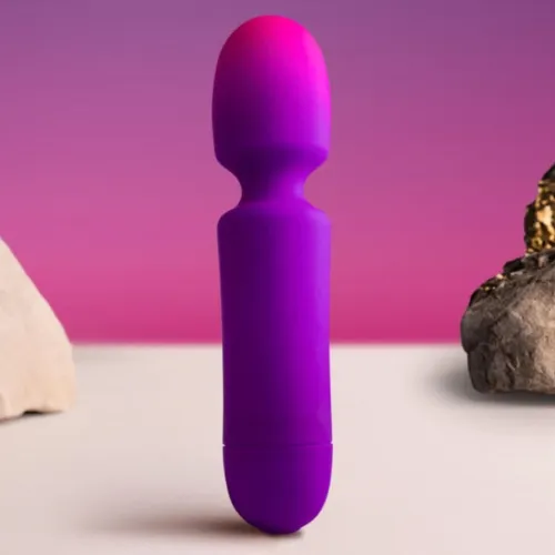 Glo-Girl Vibrator Wand Mini Purple | Rocks Off