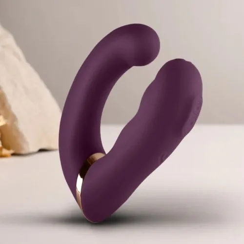 Gemini Dual Vibrator G-Spot Klitoris Stimulator Lila | Rocks Off