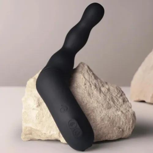 Prostate and Anal Vibrator Adapter Black – Rocks Off