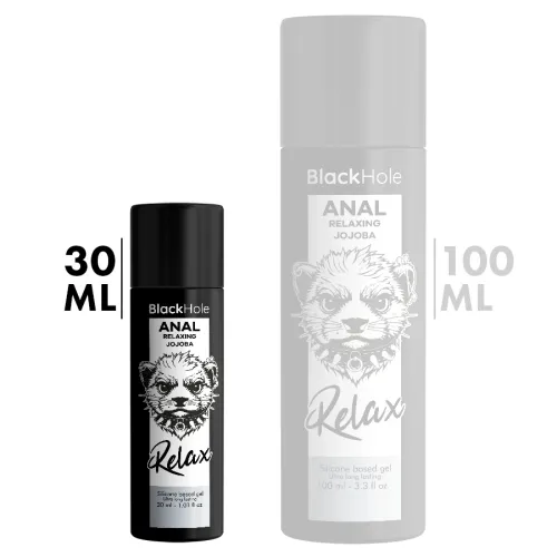 Black Hole Gel Silicone Base Anal Dilation 30ml – Black Hole
