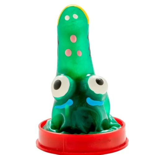 Krokodil Modell 1 Kondom Handbemalt – Condomerie