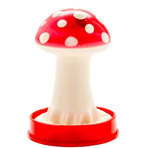 Fly agaric model 1 condom, hand-painted – Condomerie