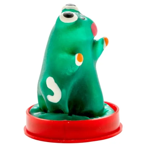 Frog Model 1 Condom Hand-Painted – Condomerie