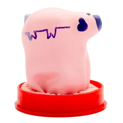 Kleines Schwein Kondom Handbemalt – Condomerie