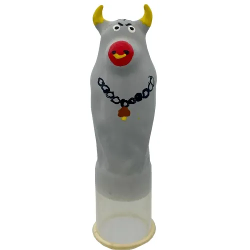 Grey Bull Model XL Condom Hand-Painted – Condomerie