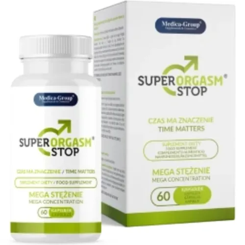 Super Orgasm Stop Delay Für Männer 60 Kapseln – Medica Group