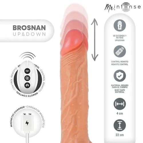 Mr. Brosnan Realistic Penis 22cm | Intense