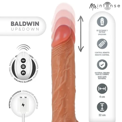Mr Baldwin Realistic Penis 22cm | Intense