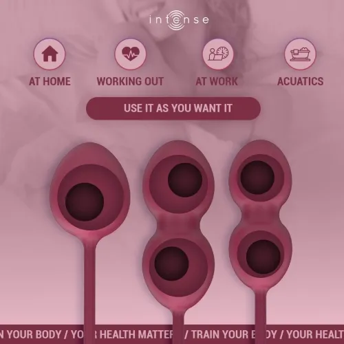 Charli Kegel Ball Kit Burgund – Intense