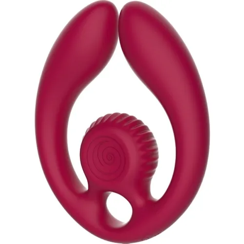 Gizi Duo PaarStimulator Fernbedienung Burgund – Snail Vibe