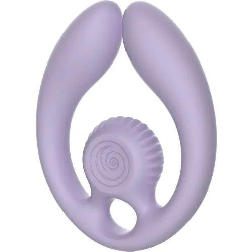 Gizi Duo Couple Stimulator Remote Control Purple – Snail Vibe