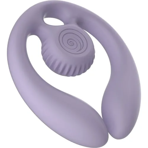 Gizi Duo Couple Stimulator Remote Control Purple – Snail Vibe