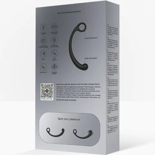 Axi Vibrierender Massagestab Schwarz – Snail Vibe