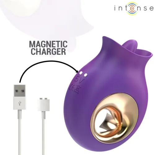Tuli Clit Stimulator 9 Vibrations & 9 Oscillations Purple | Intense