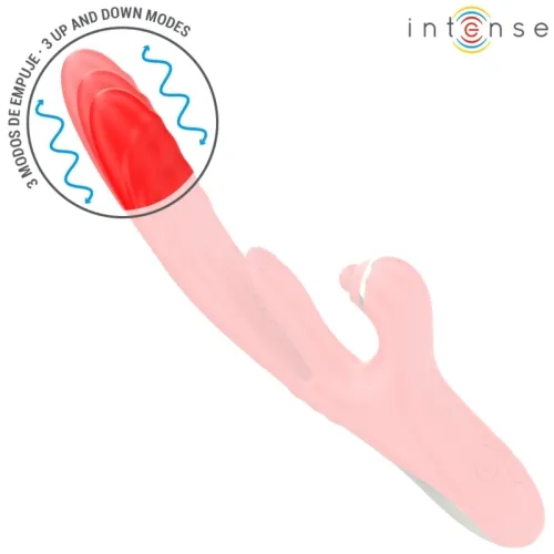 Rosalia Multifunctional Vibrator 3 in 1 Red | Intense