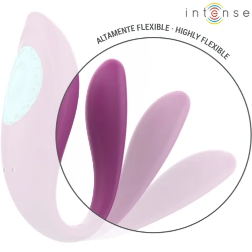 Annie U-Shaped Vibrator + Stimulator Purple – Intense