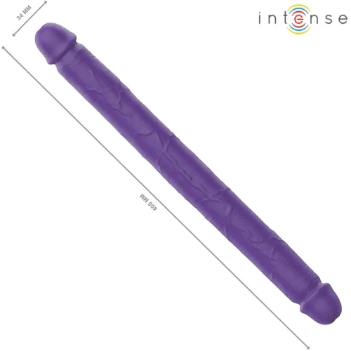 Gunter Dildo Double Vibrator 40cm Purple – Intense