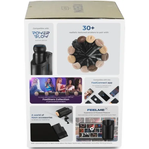 Keon Wifi Combo Automatischer Masturbator + Feel Stroker – Kiiroo