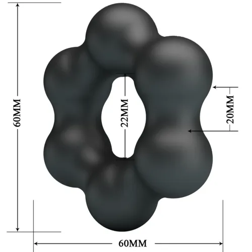 Clauzell silicone ring model 10 – Crazy Bull