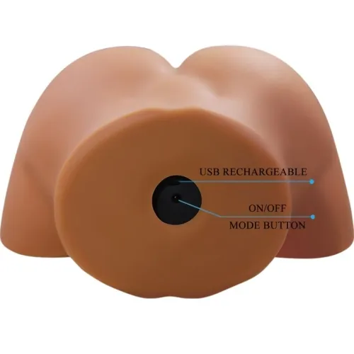 Geriann Weiblicher Po-Vibrator + Sauger Mit Ton 5.5kg – Crazy Bull