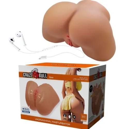 Ilana Weiblicher Po Vibrator + Sauger Mit Ton 6.8kg – Crazy Bull