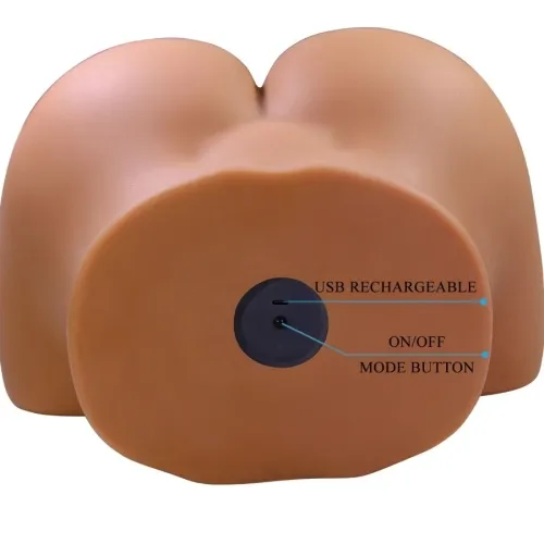 Wendy Weiblicher Po Vibrator + Sauger Mit Ton 11kg – Crazy Bull