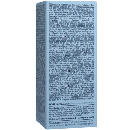 Delay Gel 50ml – Mister Size