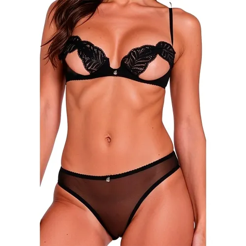 Intimari Bh + Slip Set Schwarz L/Xl – Passion