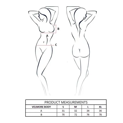 Velmore Body Blue L/Xl – passion