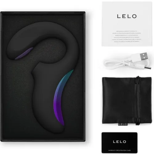 Enigma Dual Sonic Vibrator Point G Black | Lelo