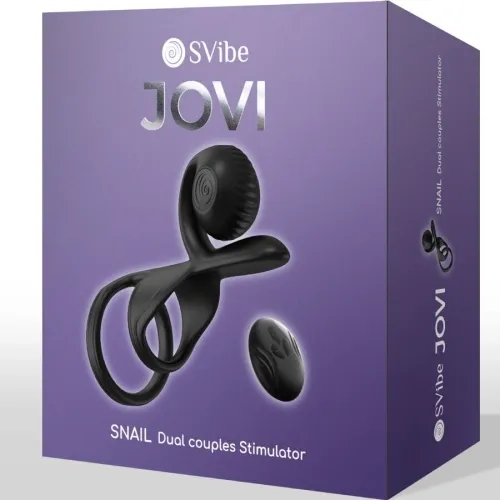Jovi Paarring Fernbedienung Schwarz – Snail Vibe