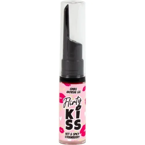 Flirty Kiss Gels Mit Oralen Erdbeere & Minze 2 X 8gr – Secretplay