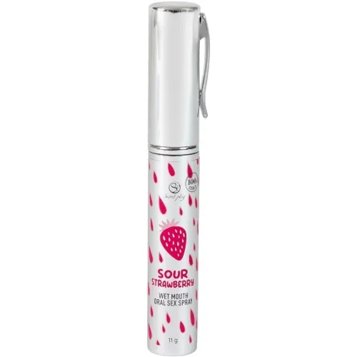 Oral sex spray with sour strawberry flavor – Secretplay