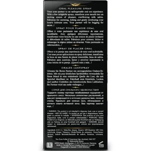 Waves Pleasure Spray Oral Sexuctive Exotic 20ml – Shunga