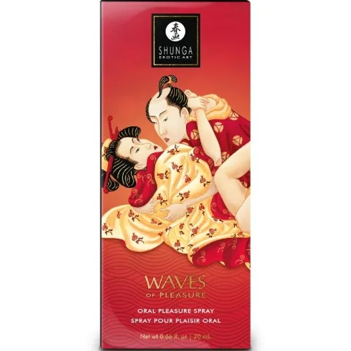 Waves Pleasure Spray Oral Sexuctive Erdbeere 20ml – Shunga