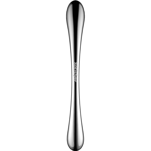 SATISFYER - COSMIC CREST 1 DOUBLE DILDO MADE OF STAINLESS STEEL