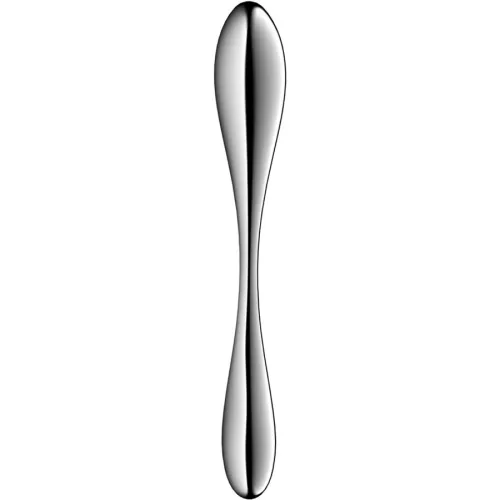 SATISFYER - STAR FORCE 3 STAINLESS STEEL DOUBLE DILDO