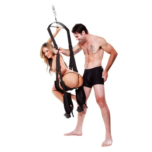 Spining Fantasy Sexschaukel Schwarz – Fetish Fantasy