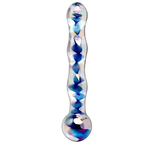 Nr. 08 Handgeblasener Glasmassager – Icicles