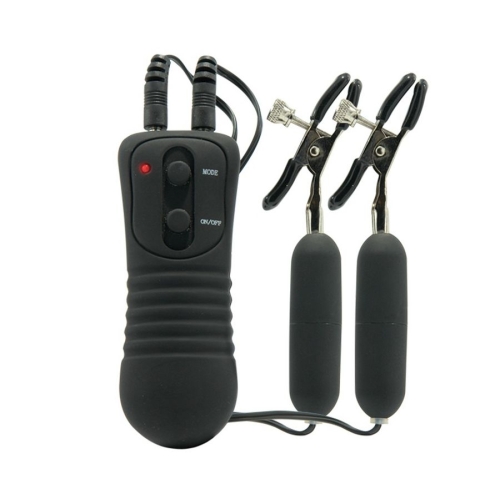 Vibrating Nipple Clamps. | Fetish Fantasy