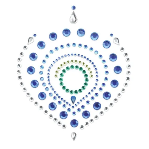 Flamboyant Blau Und Grün – Bijoux
