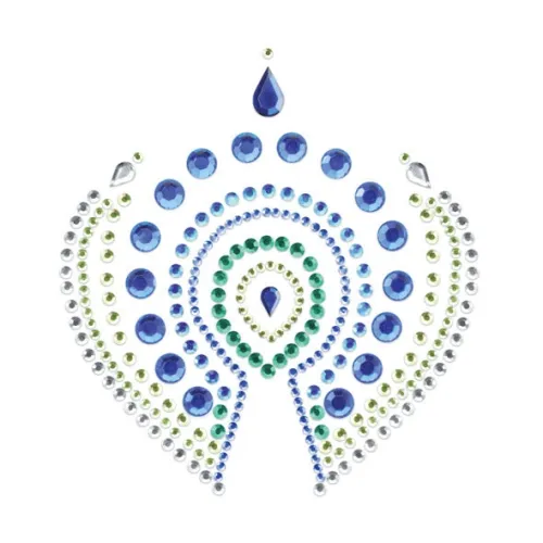 Flamboyant Blau Und Grün – Bijoux