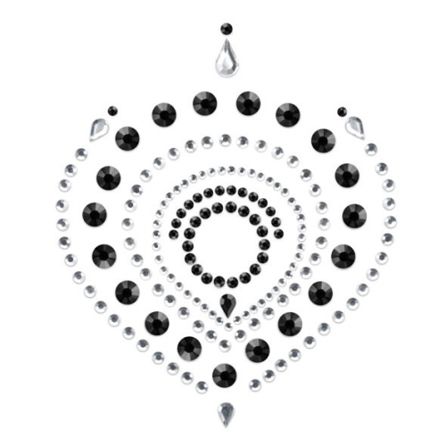 Flamboyant Schwarz Silber | Bijoux