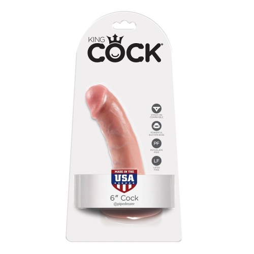 6" Dildo Fleischfarben 15,2cm | King Cock
