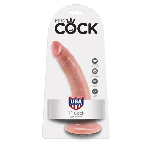 7" Dildo Fleischfarben 17,8cm – King Cock