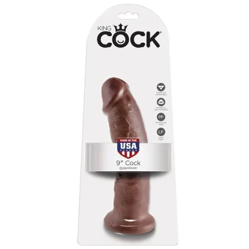 9" Dildo Braun 22,9cm – King Cock